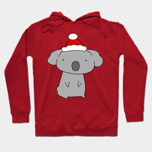 Santa Hat Koala Hoodie